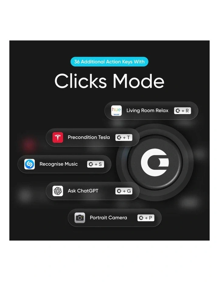 Clicks Keyboard For iPhone 16 Pro - Onyx image 7