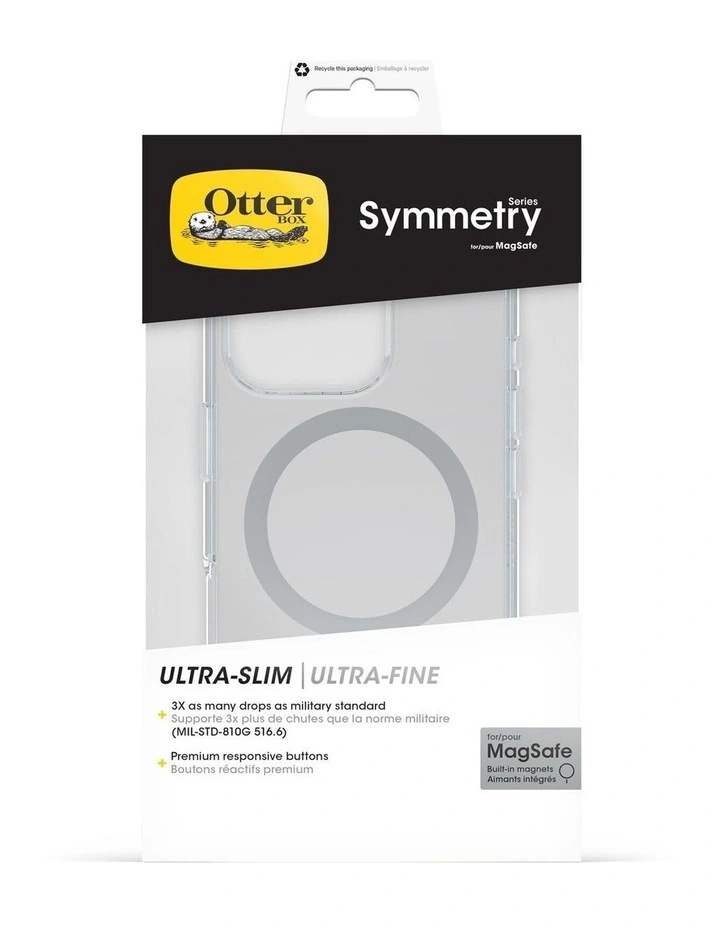 OtterBox Symmetry MagSafe Case iPhone 16 Pro - Clear image 4