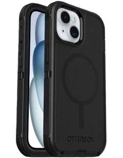 OtterBox Defender MagSafe Case For iPhone 16e/15/14/13 6.1 - Black