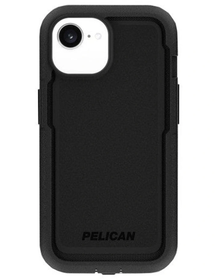 Pelican Voyager MagSafe Case For iPhone 16e/15/14/13 - Black image 1
