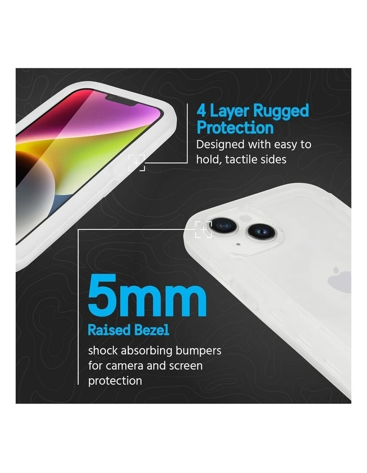 Pelican Voyager Case for Apple iPhone 14 Plus - Clear image 5