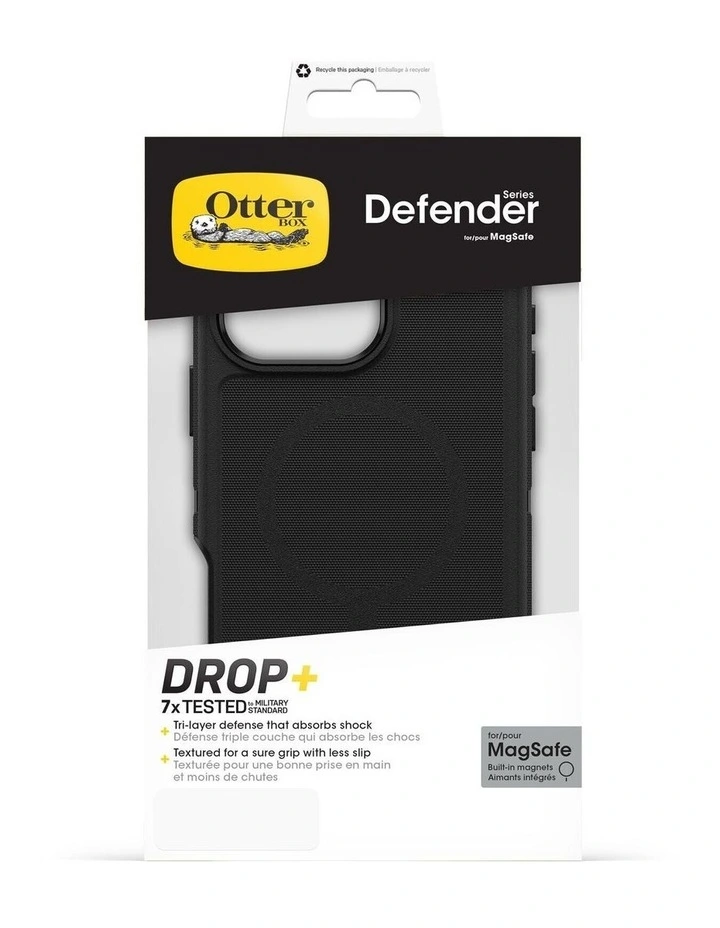 OtterBox Defender MagSafe Case iPhone 16 Pro Max - Black image 4