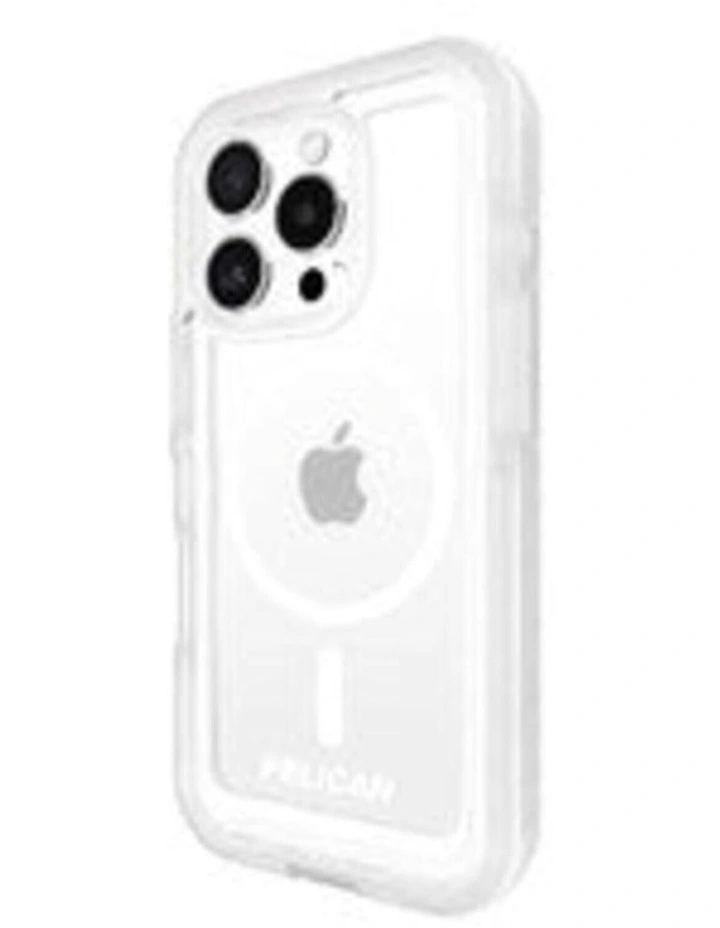 Pelican Voyager MagSafe Case w/ Holster For iPhone 16 Pro - Clear image 2