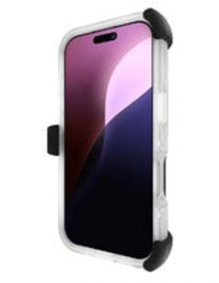 Pelican Voyager MagSafe Case w/ Holster For iPhone 16 Pro - Clear image 3