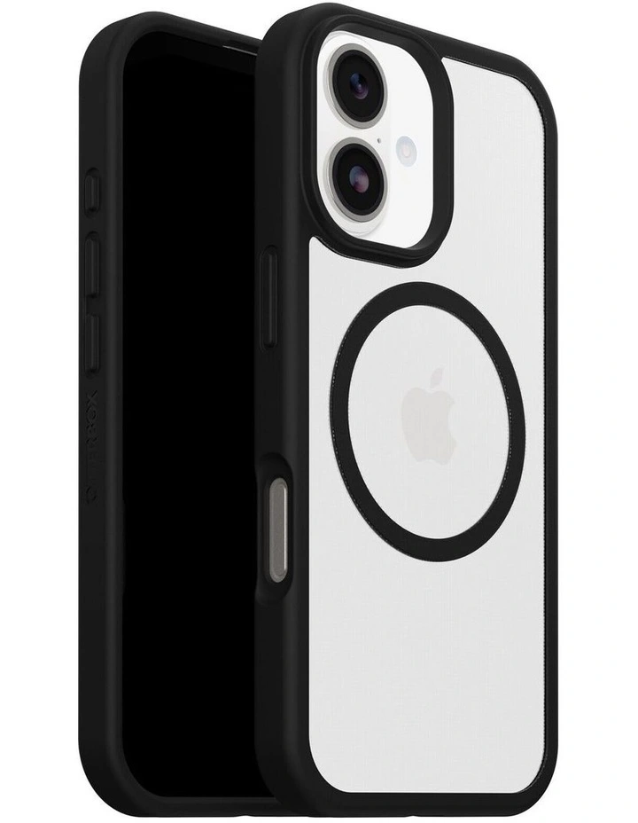 OtterBox React MagSafe Case For Apple iPhone 17 - Clear/Black image 1