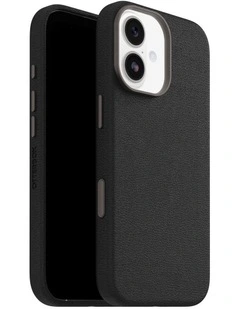 OtterBox Symmetry Cactus Leather Case For iPhone 17 - Noir Ash Black