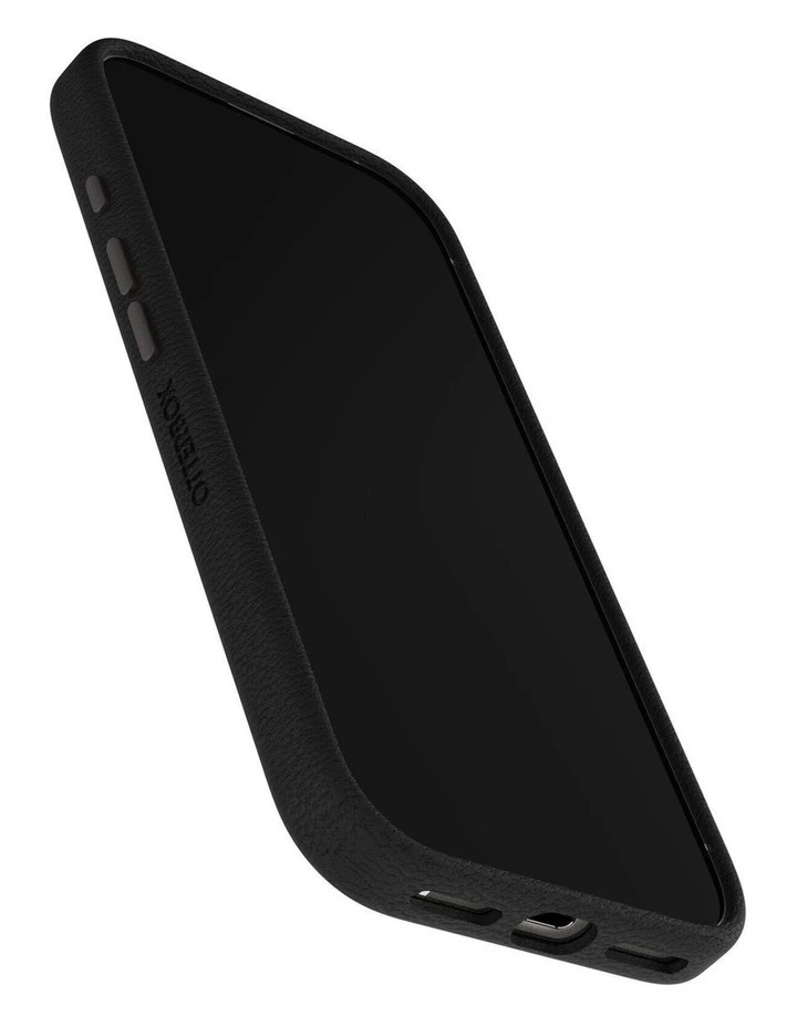 OtterBox Symmetry Cactus Leather Case For iPhone 17 - Noir Ash Black image 4