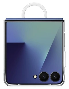 Samsung Galaxy Z Flip7 Ring Case (Transparent)