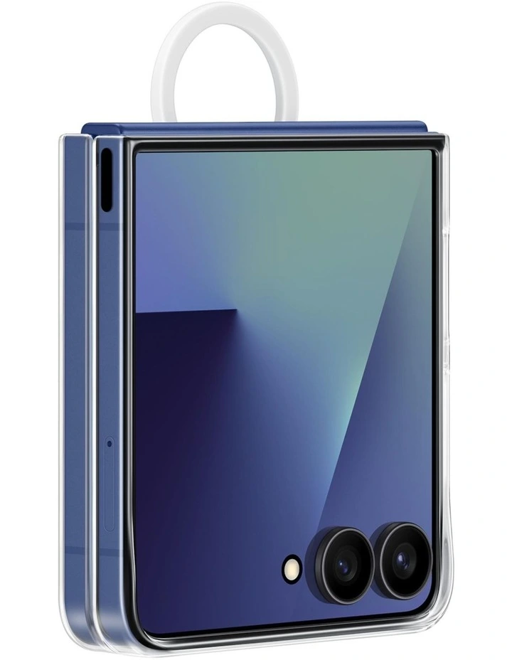 Samsung Galaxy Z Flip7 Ring Case (Transparent) image 3