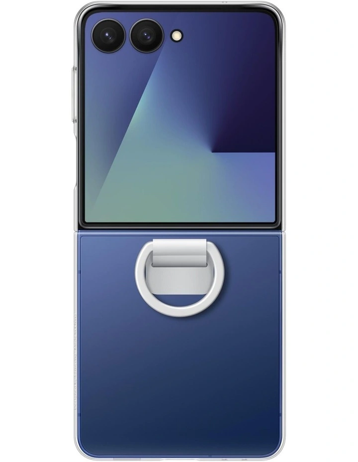 Samsung Galaxy Z Flip7 Ring Case (Transparent) image 4