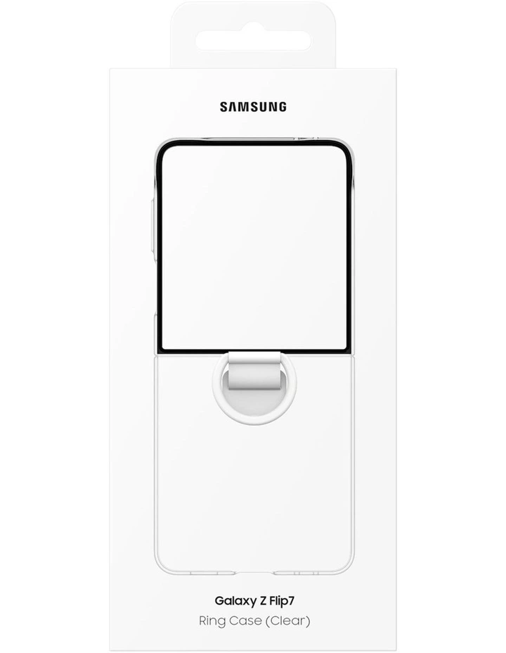 Samsung Galaxy Z Flip7 Ring Case (Transparent) image 7