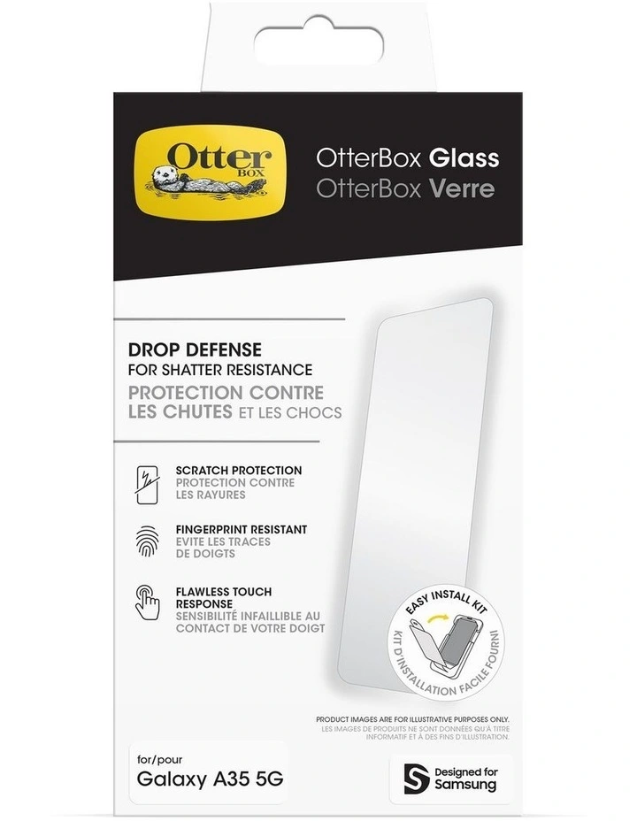 OtterBox Screen Protector For Samsung Galaxy A35 5G 6.6 - Clear image 4