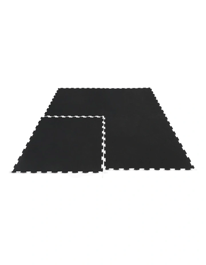 CORTEX 10mm Commercial Interlocking Rubber Gym Tile Mat (1m x 1m) image 2