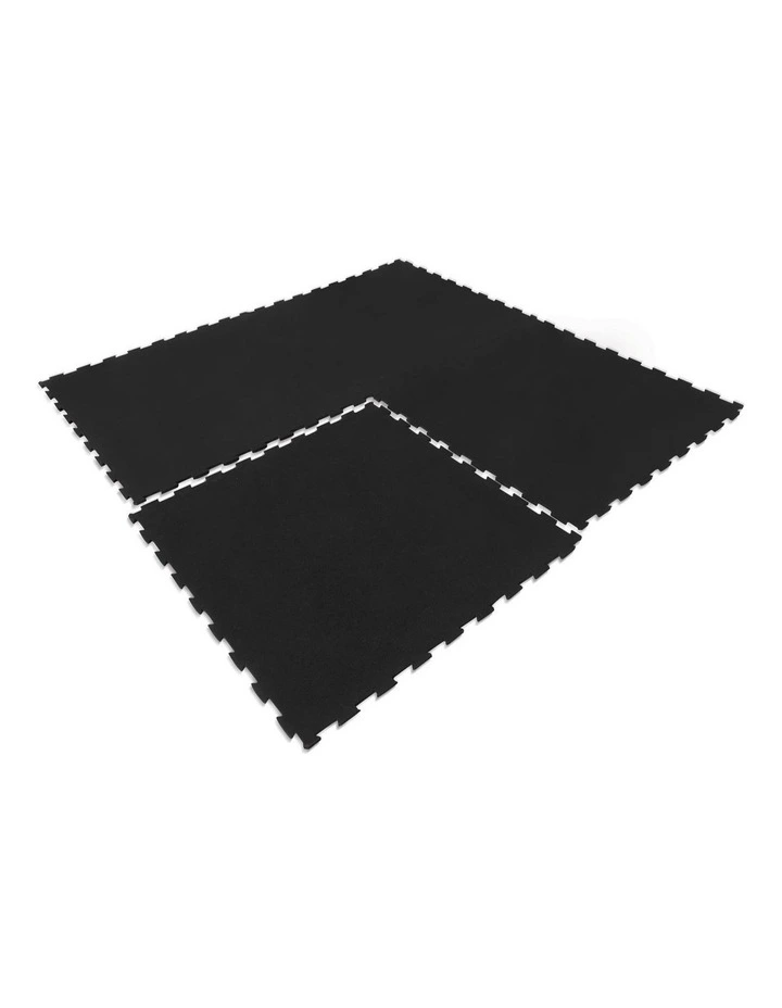 CORTEX 10mm Commercial Interlocking Rubber Gym Tile Mat (1m x 1m) image 3