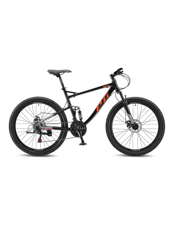 Progear Trail Dual Suspension MTB 26*19 Black Ember image 2