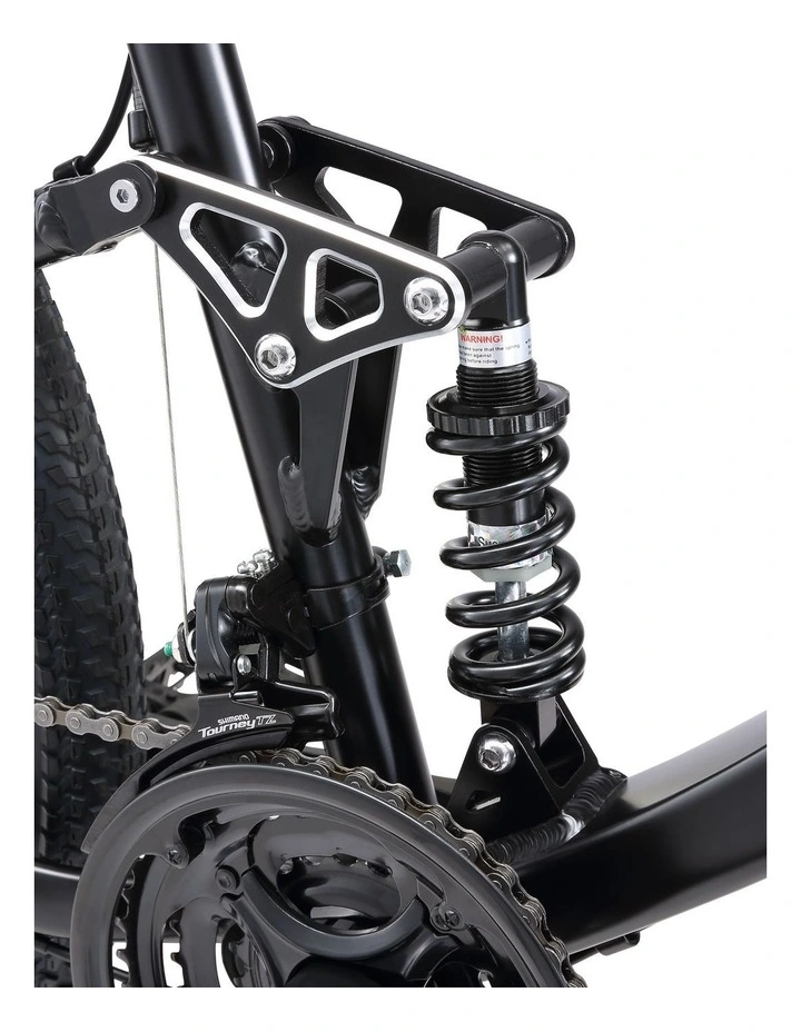 Progear Trail Dual Suspension MTB 26*19 Black Ember image 4