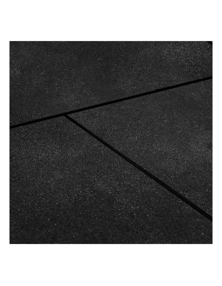CORTEX 15mm Commercial Bevelled Edge Rubber Gym Tile Mat (1m x 1m) - Set of 36 image 2