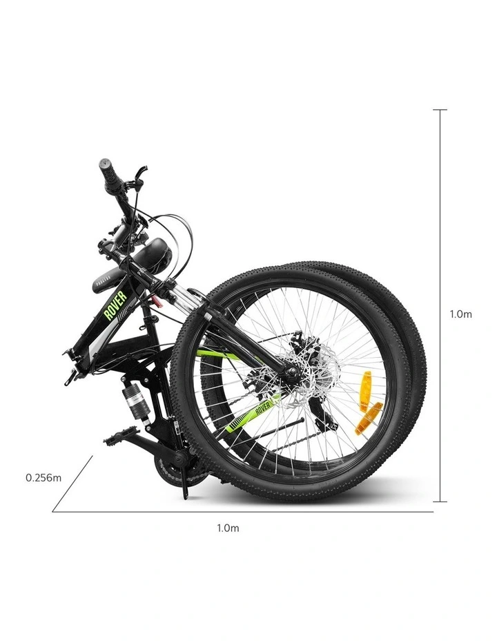 Progear Bikes ROVER Folding MTB 26 in Black image 6