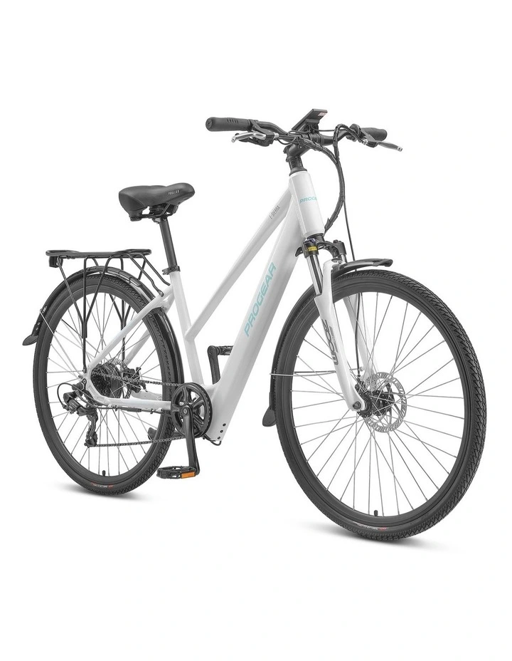 Progear E-Sierra Ladies 26*17 Hybrid E-Bike Whisper White image 1