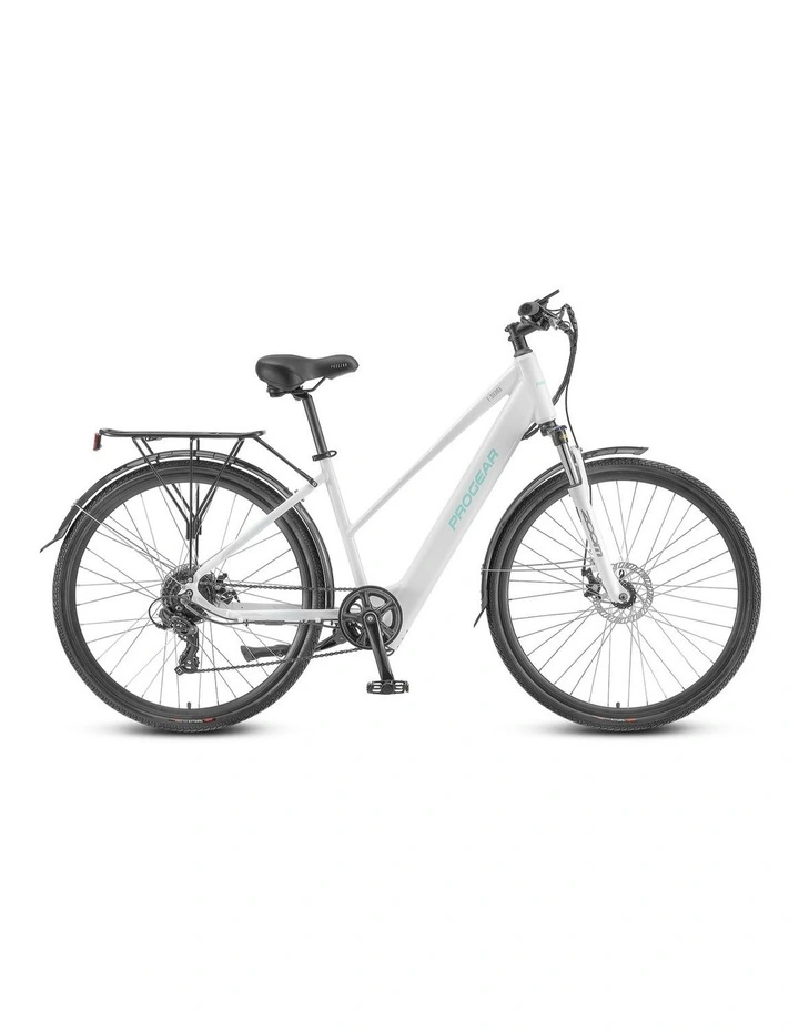 Progear E-Sierra Ladies 26*17 Hybrid E-Bike Whisper White image 2