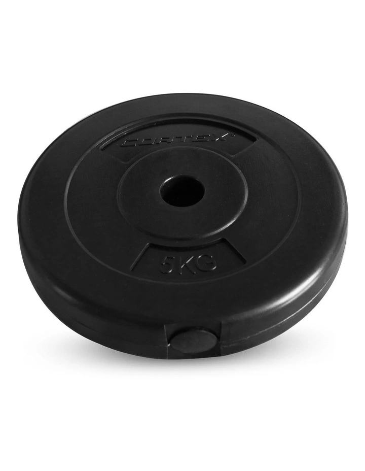 CORTEX 5kg EnduraShell Standard Weight Plates 25mm (Set of 4) image 3