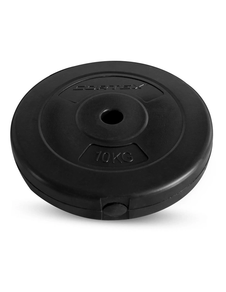 CORTEX 10kg EnduraShell Standard Weight Plates 25mm (2 Pack) image 3
