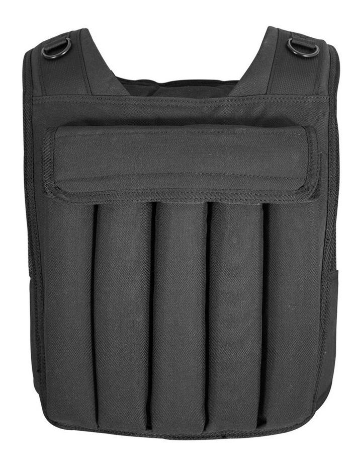 CORTEX 20kg Adjustable Weight Vest with 1kg Increments in Black image 3