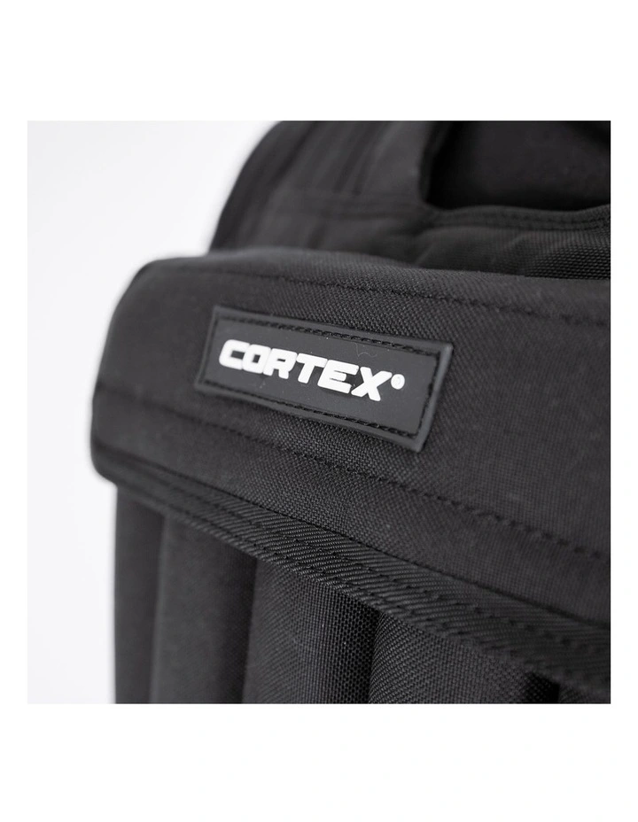 CORTEX 20kg Adjustable Weight Vest with 1kg Increments in Black image 4