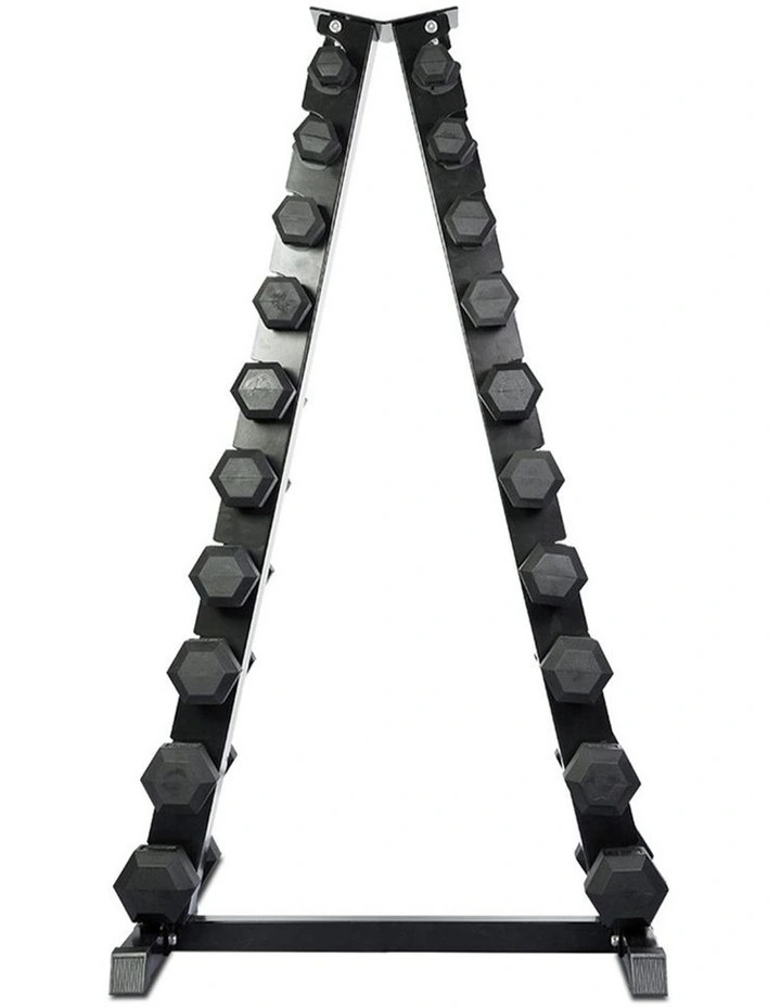 CORTEX 110kg Hex Fixed Dumbbell Set (1-10kg Pairs) image 2