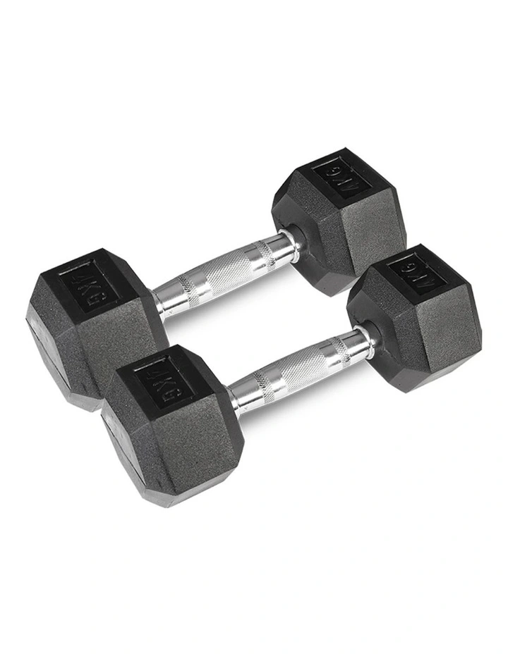 CORTEX 110kg Hex Fixed Dumbbell Set (1-10kg Pairs) image 4