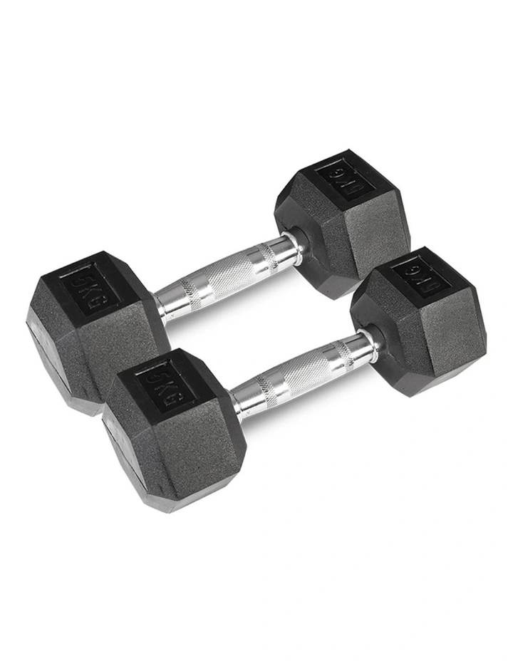 CORTEX 110kg Hex Fixed Dumbbell Set (1-10kg Pairs) image 5