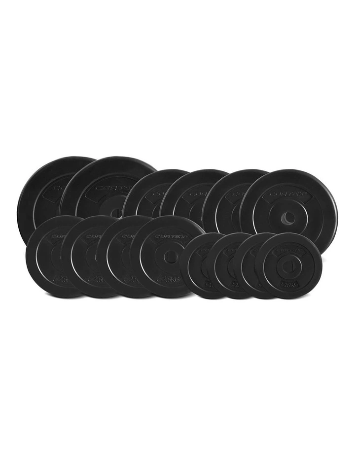 CORTEX 65kg EnduraCast Barbell Weight Set image 3