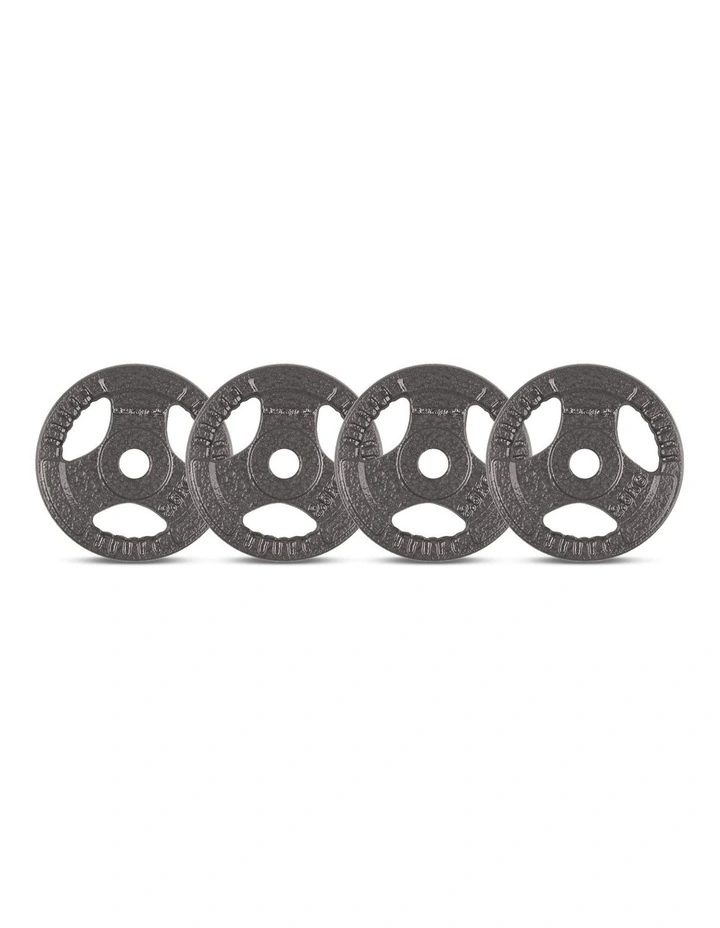 CORTEX 2.5kg Tri-Grip Standard Plates 25mm (Set of 4) image 1