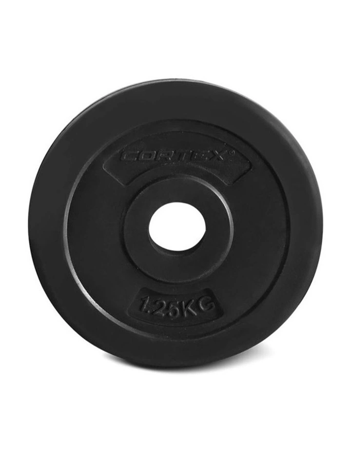 CORTEX 85kg EnduraShell Barbell & Dumbbell Weight Set image 2