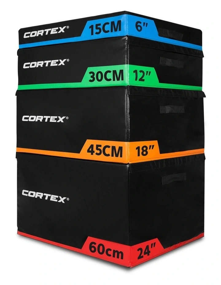 CORTEX Soft Plyo Box Modular Stackable 15cm, 30cm, 45cm, 60cm image 1