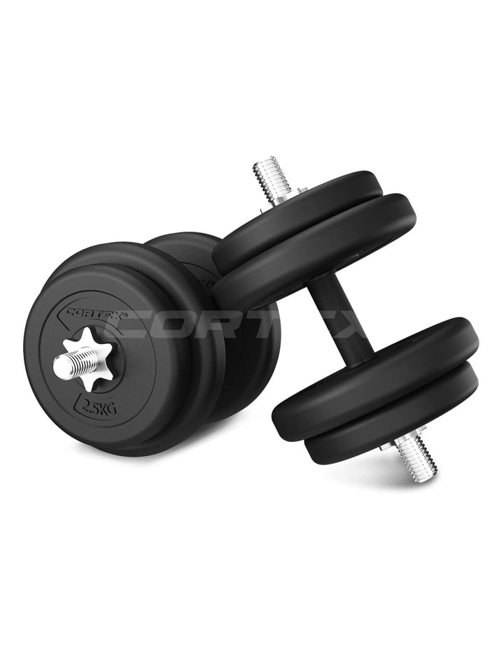 CORTEX 90kg EnduraCast Barbell Weight Set with Weight Tree image 4