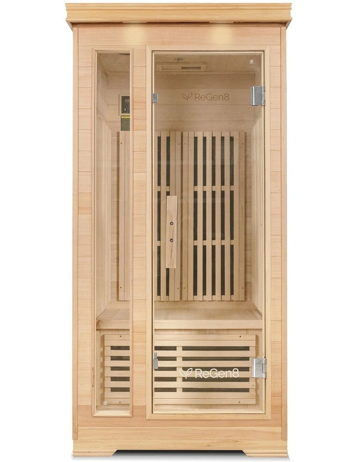 ReGen8 Solo V2 - 1 Person 1410W Infrared Sauna image 1