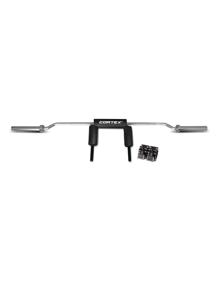 CORTEX Safety Squat Olympic Barbell with Lock Jaw Collars image 1