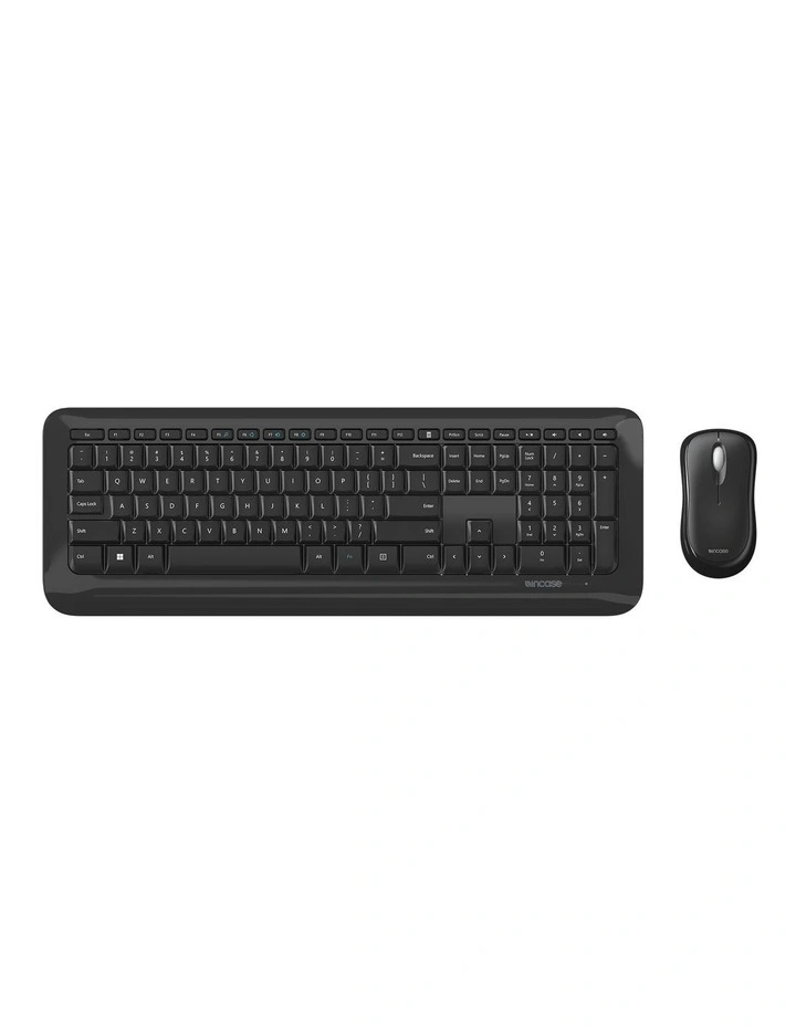 Incase Designed by Microsoft Desktop 850 Wireless Keyboard And Mouse - Black image 1