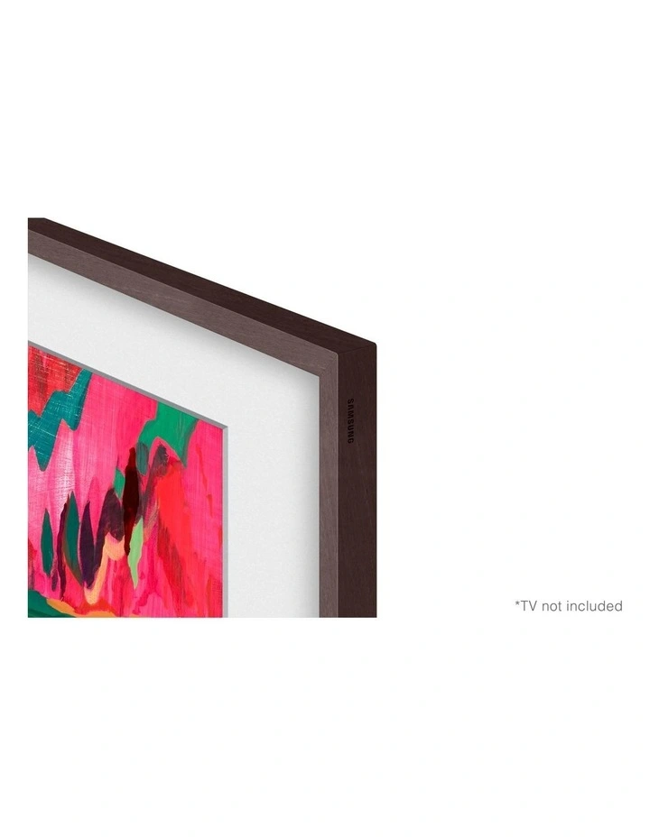 Samsung 75 Customisable Bezel Modern Frame (75, Brown) image 1