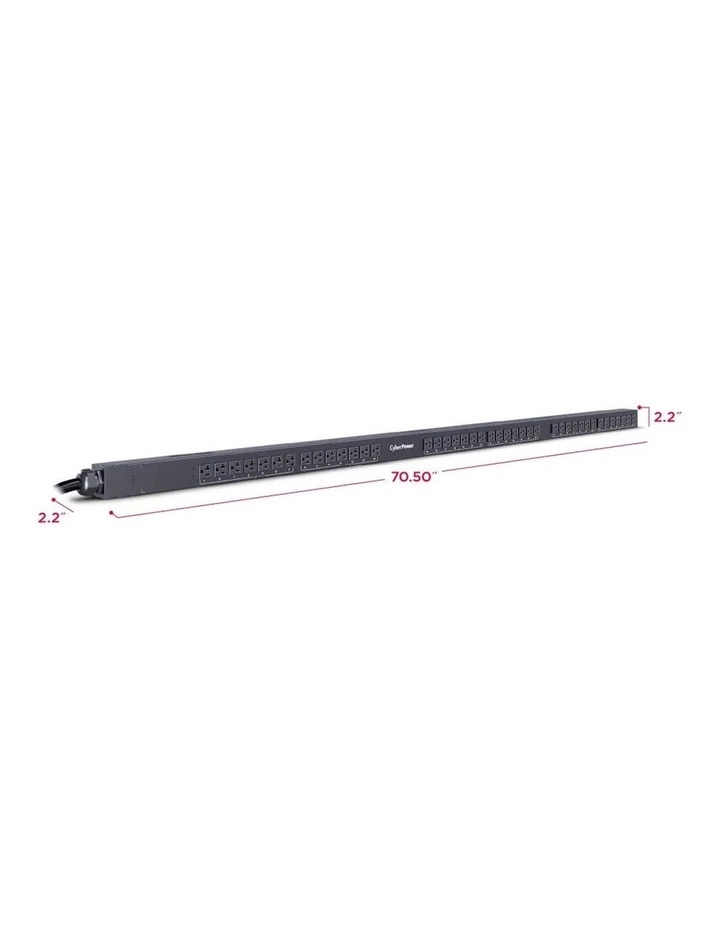 CyberPower Basic Power Distribution Unit 0RU 10Amp - Black image 3