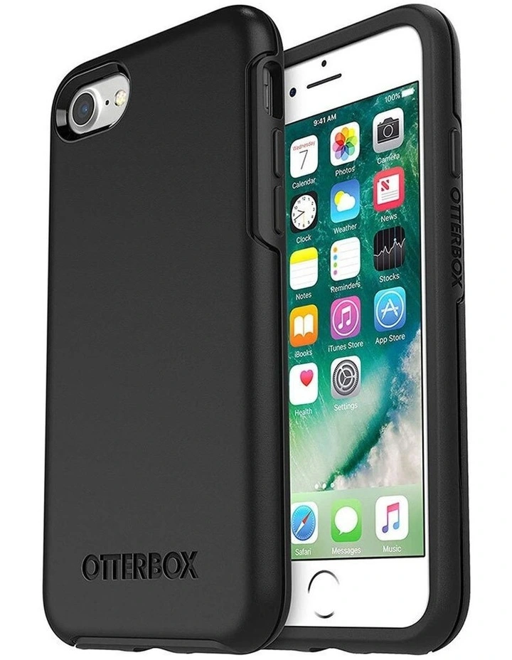 Matte Black Symmetry Slim/Sleek Protection Cover/Case for iPhone 7/8 image 4