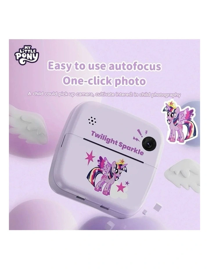 My Little Pony Rainbow Vibe Series Childrens Digital Camera - Purple image 3