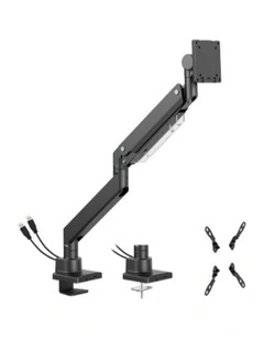 Brateck Super Heavy-Duty Gas Spring Monitor Arm Mount 17- 57 - Black