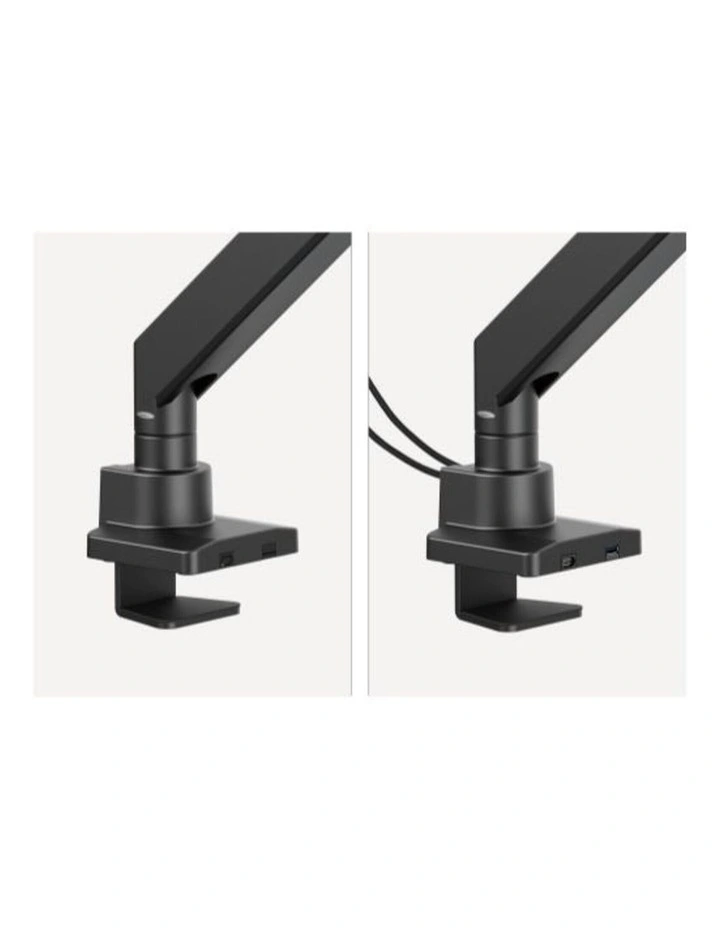 Brateck Super Heavy-Duty Gas Spring Monitor Arm Mount 17- 57 - Black image 3