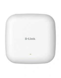 D-Link Wireless AX1800 Wi-Fi 6 Dual-Band PoE Access Point - White