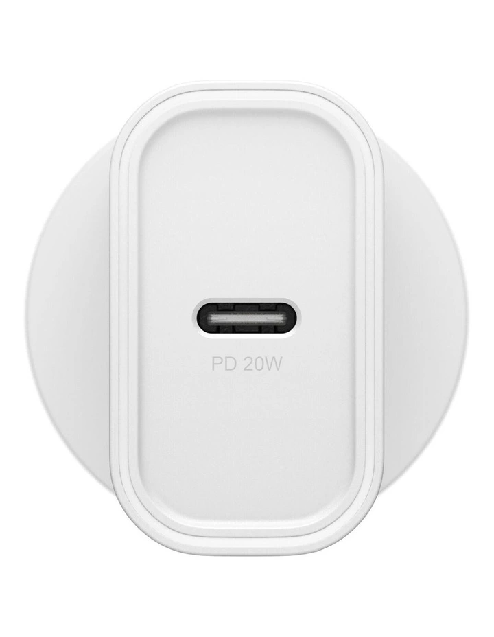 OtterBox 20W USB-C Fast Wall Charger - White image 2