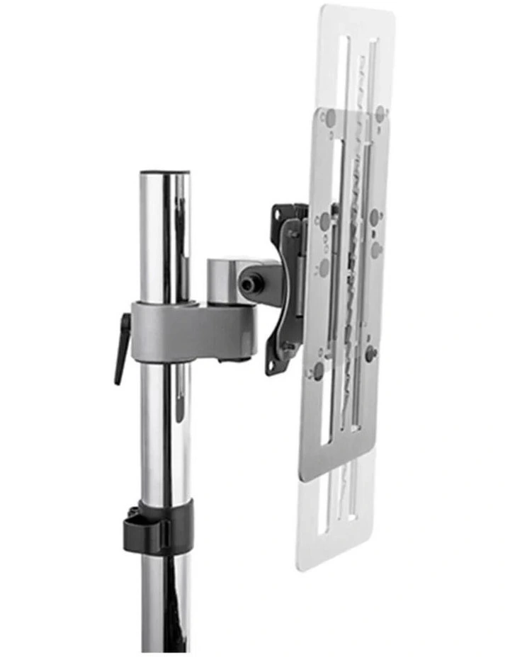 Brateck Steel Track Mounted Monitor Holder For 13-27 - Metallic Grey image 1
