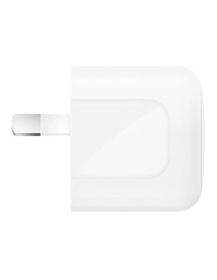 Belkin BoostCharge Compact USB-C PD Wall Charger with PPS 45W - White image 3