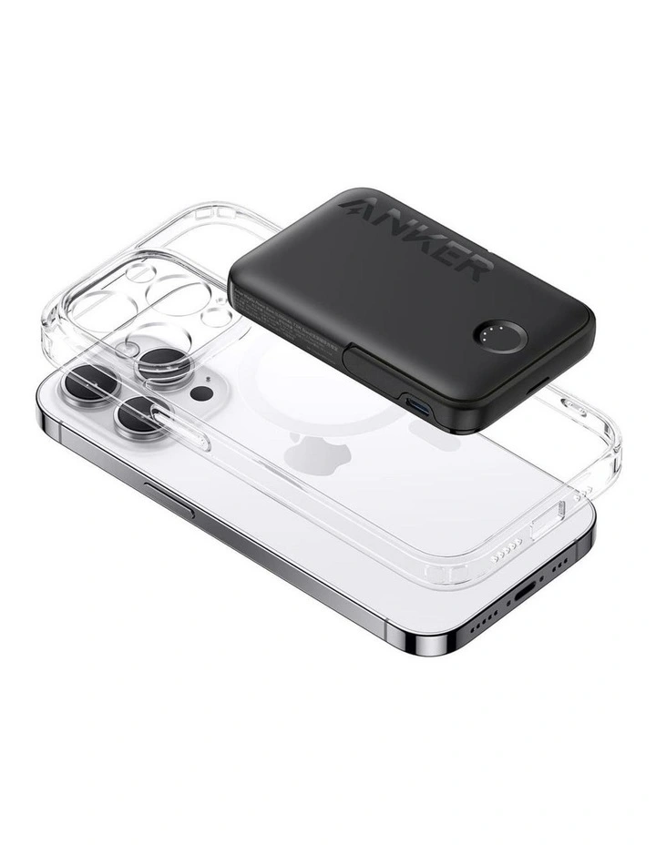 Anker 322 MagGo 5K Magnetic Power Bank - Black image 4